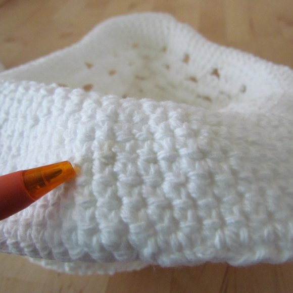 Taller de ABU Handmade crochet hat (white) - Picture 10 of 13